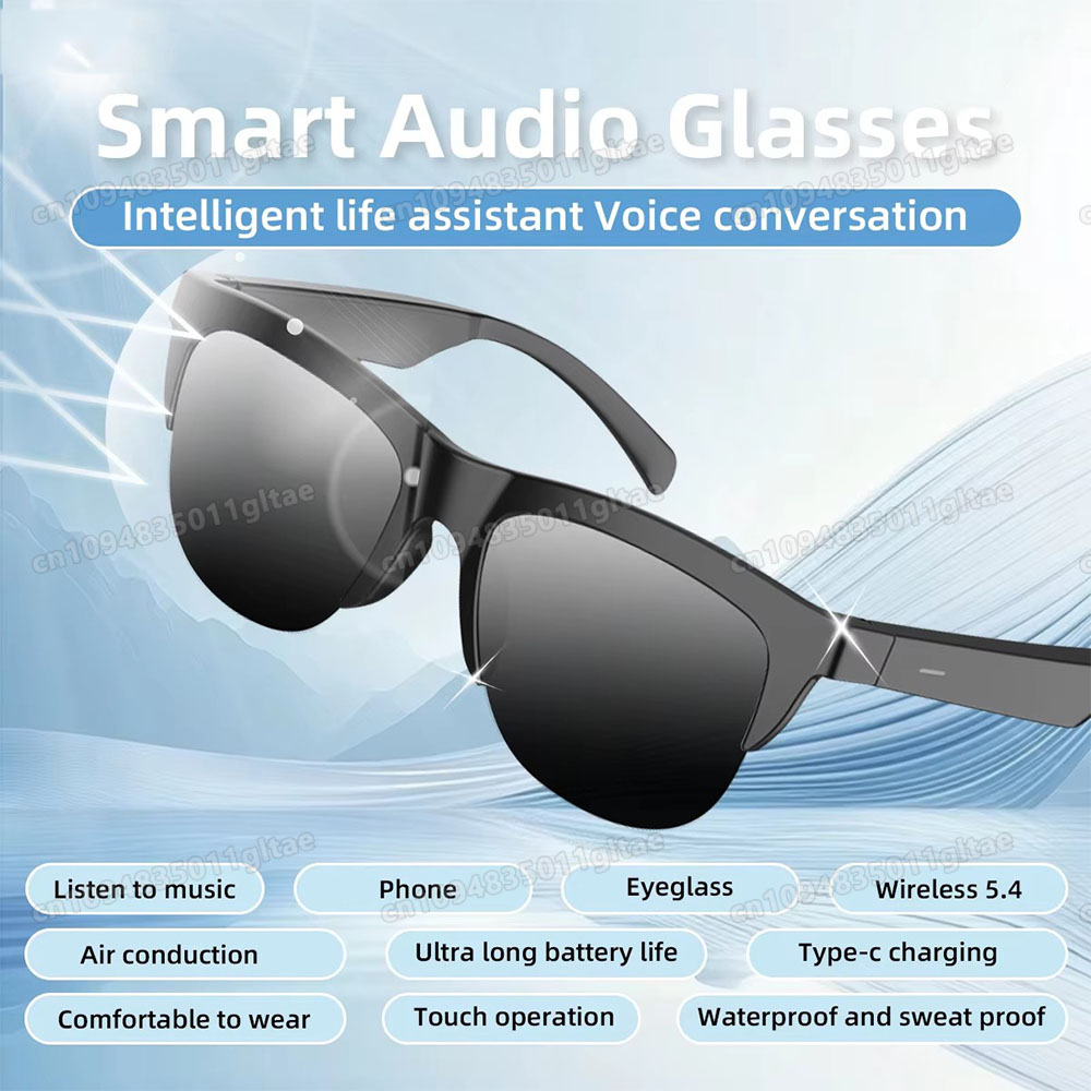 Audio Music Voice - New Camera Control Smart Glasses 2026
