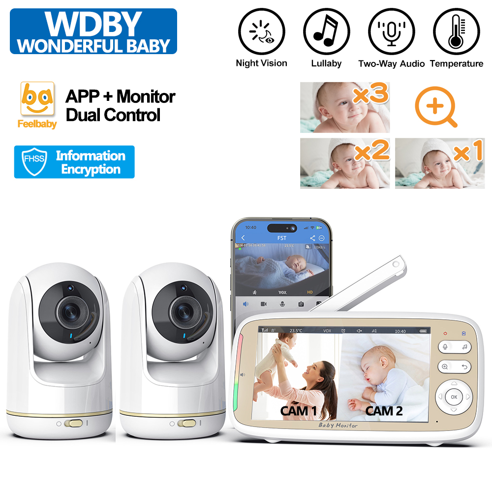 VB803 PRO Baby Monitor with 2p - đánh giá và giá Audio Music For Video
