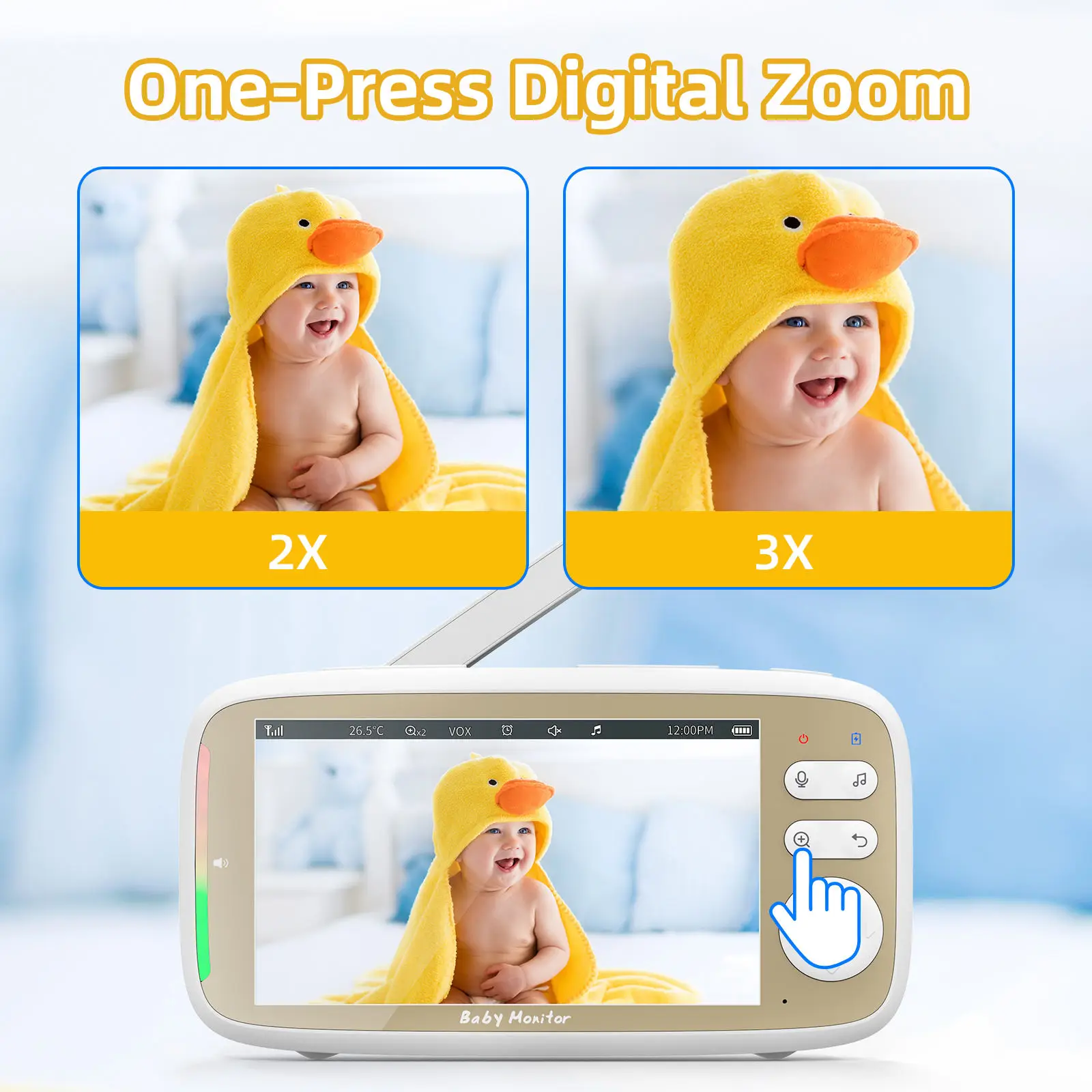 VB803 PRO Baby Monitor with 2p - đánh giá và giá Audio Music For Video