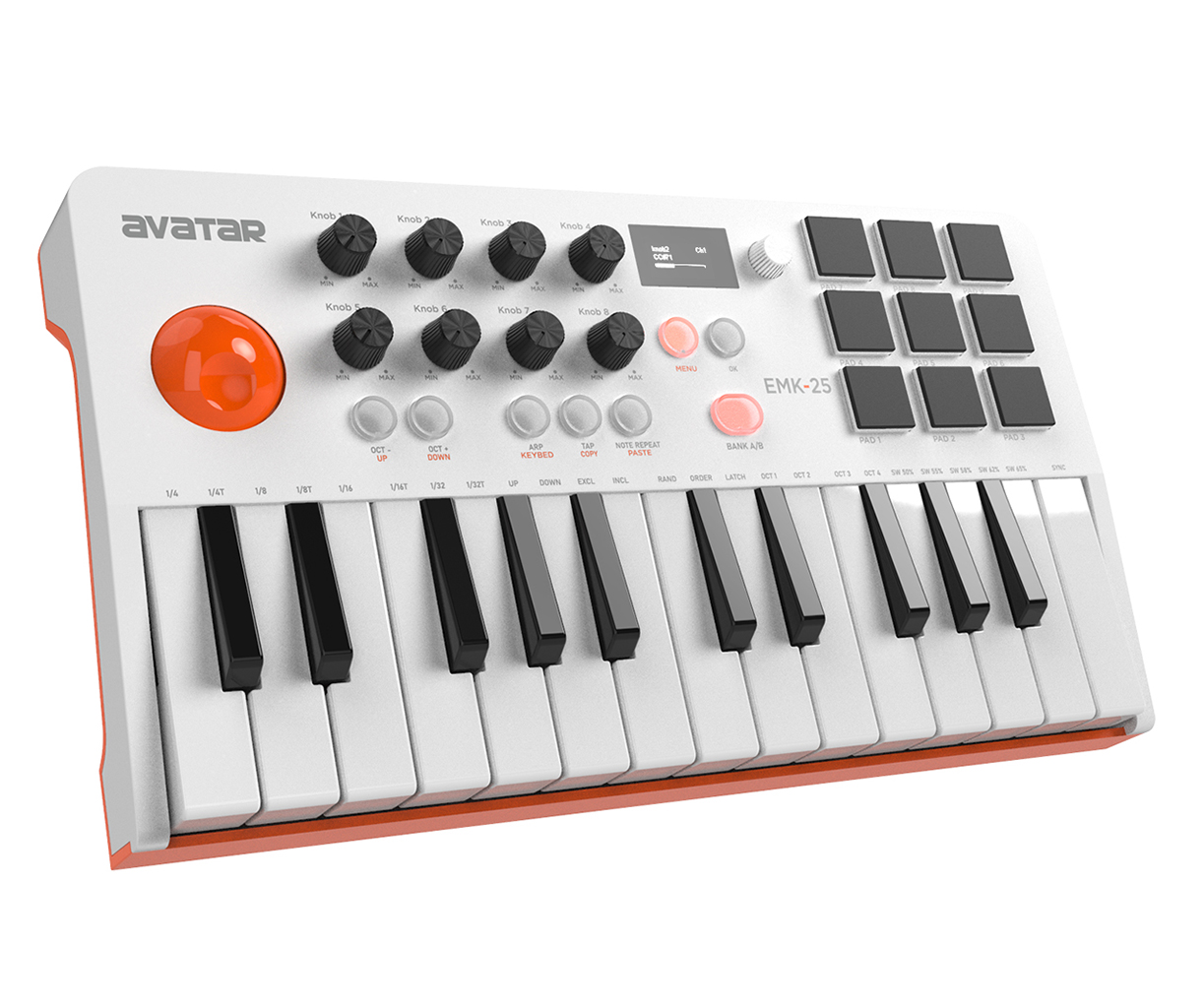 EMK-25 Wireless Midi Keyboard  - đánh giá và giá Midi Controller Pad