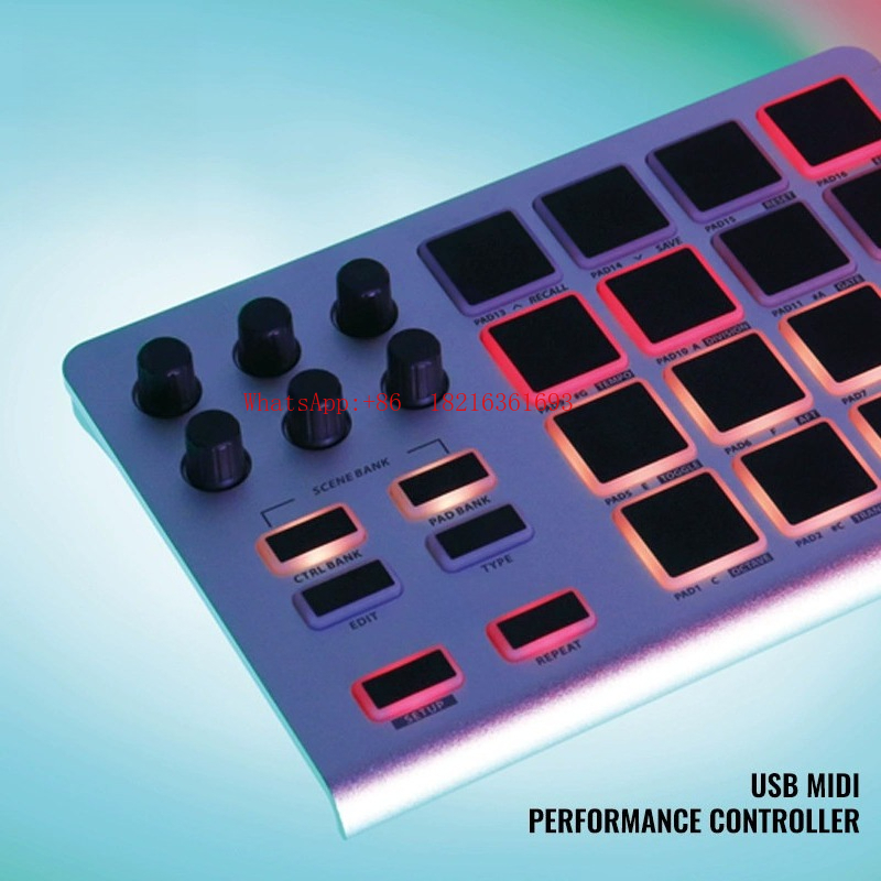 20.26NEW Portable Slim Aluminu - đánh giá và giá Midi Controller Pad