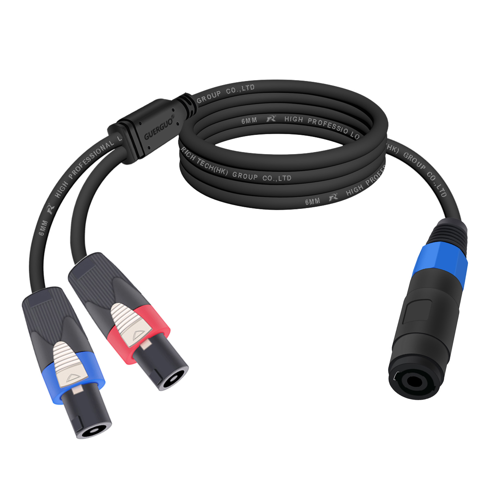 Speakon Splitter 1 to 2 Splitt - đánh giá và giá Audio Music Splitter
