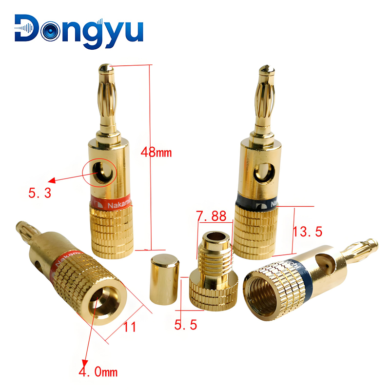 4MM Nakamichi Banana Connector - đánh giá và giá Audio Music For Video