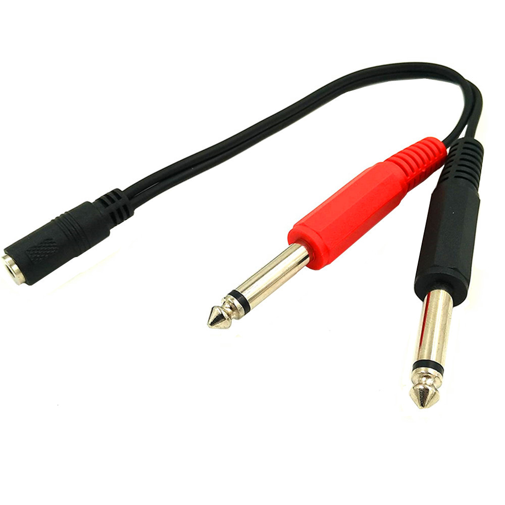 6.35 Mm Male To 2 6.35 Mm 3.5m - đánh giá và giá Audio Music Splitter