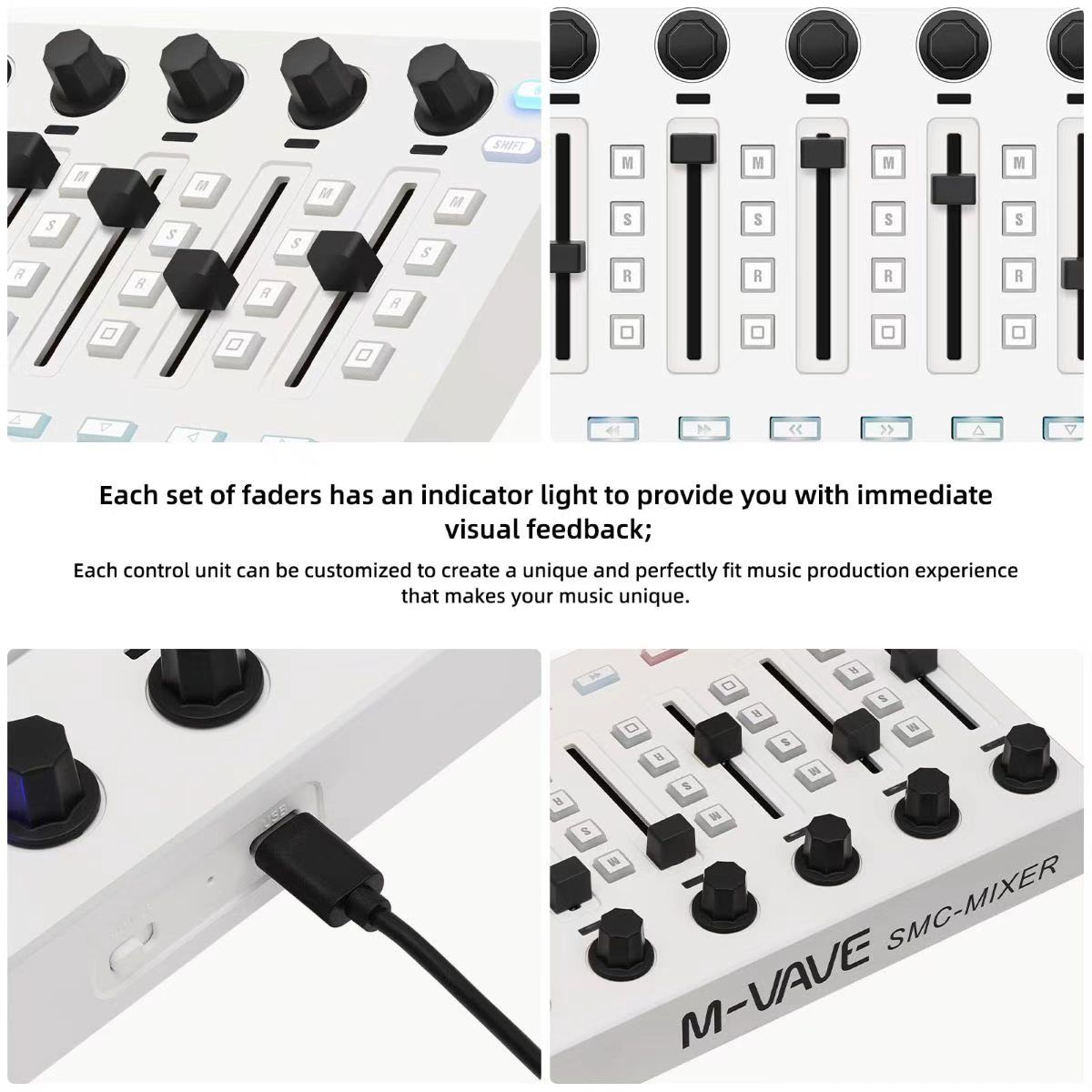 M-VAVE SMC-MIXER Wireless MIDI - đánh giá và giá Midi Controller Pad