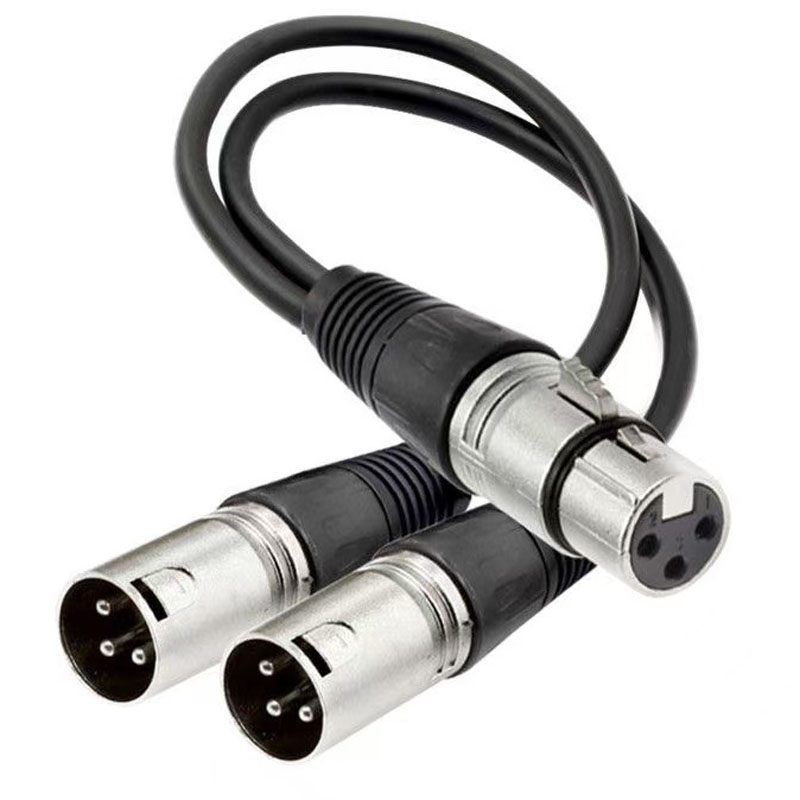 XLR Splitter Cable 3 Pin Femal - đánh giá và giá Audio Music Splitter