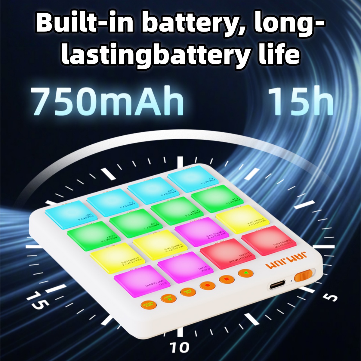 JAMJUM JP-MINI Wireless MIDI P - đánh giá và giá Midi Controller Pad