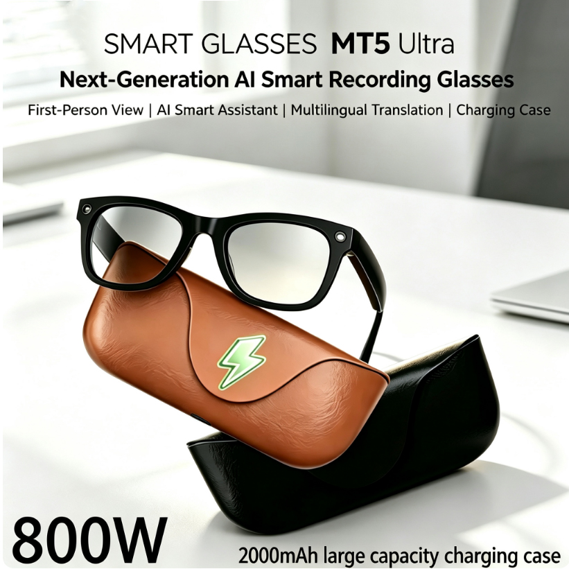 2026 AI smart Glasses HD 800W  - đánh giá và giá Audio Music Voice