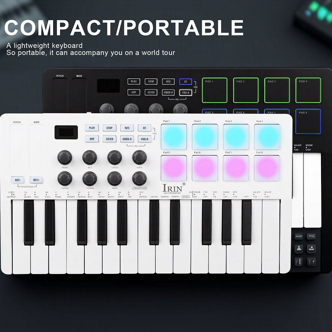 SMK-25  Portable Keyboard MIDI - đánh giá và giá Midi Controller Pad