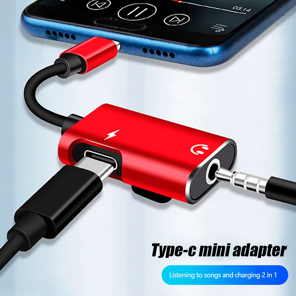 2-in-1 USB-C to 3.5mm Jack Ada - đánh giá và giá Audio Music Splitter
