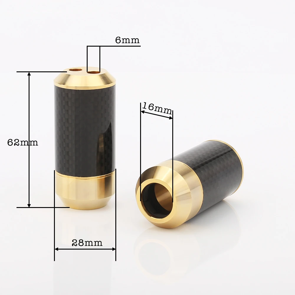 Audiocrast Carbon fiber Gold P - đánh giá và giá Audio Music Splitter