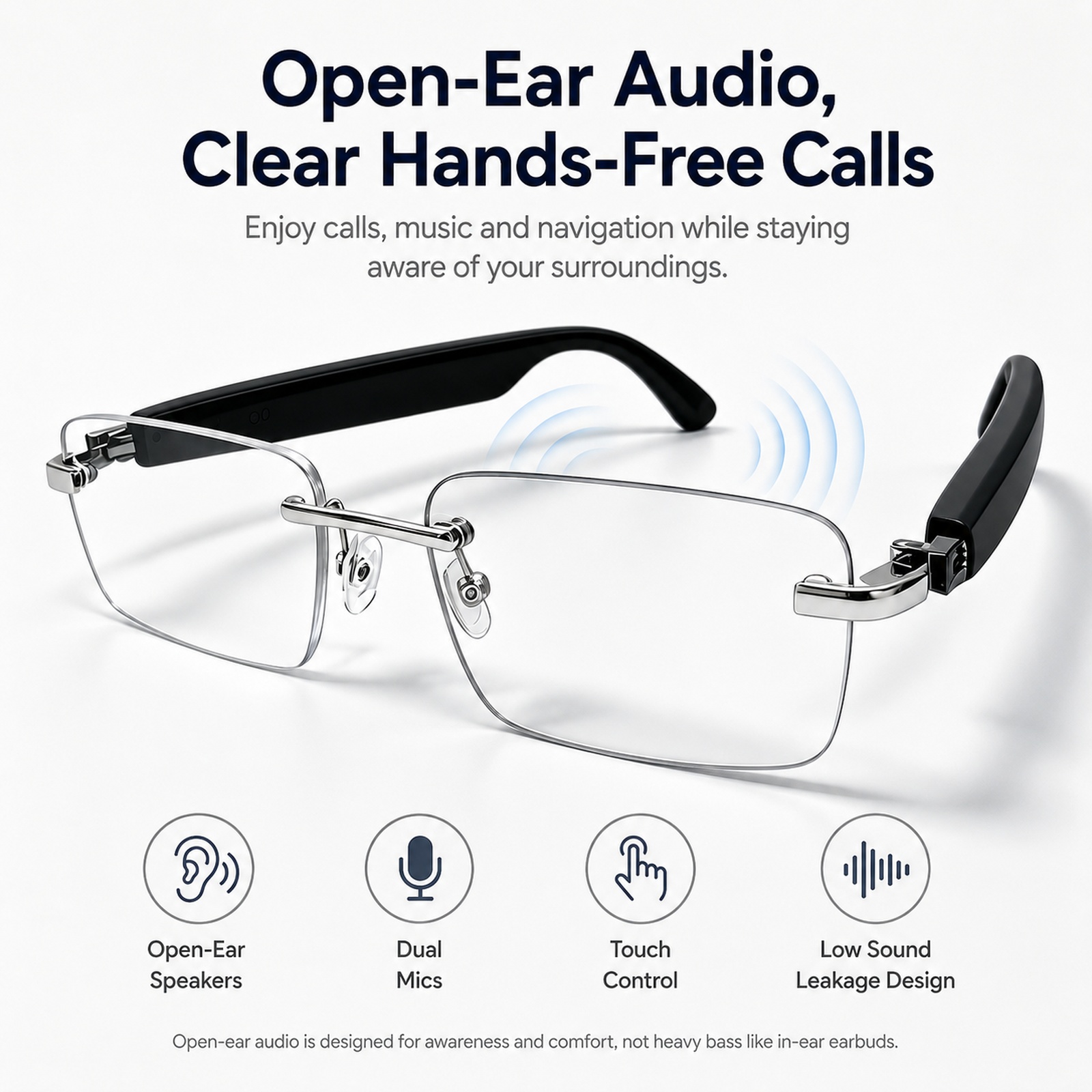 Bluetooth Smart Sunglasses, Ph - đánh giá và giá Audio Music Voice