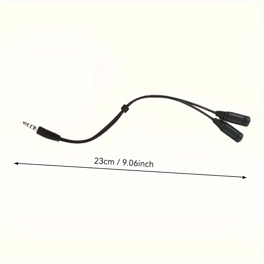 3.5mm Stereo Audio 1Male to 2  - đánh giá và giá Audio Music Splitter