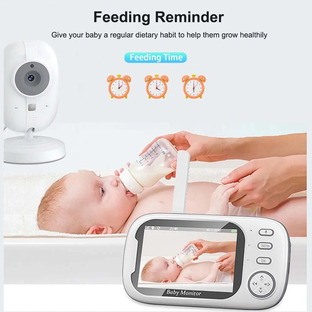 3.5'' Video Baby Monitor 2.4G  - đánh giá và giá Audio Music For Video