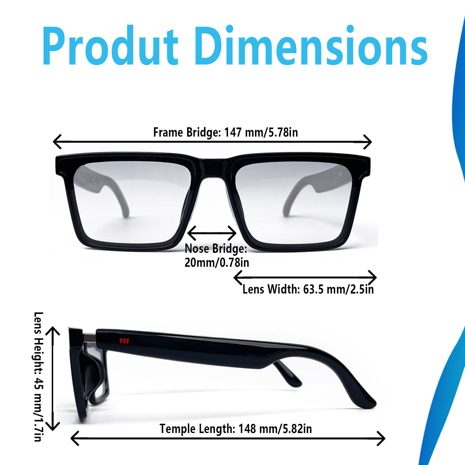 Smart Audio Glasses with Real- - đánh giá và giá Audio Music Voice