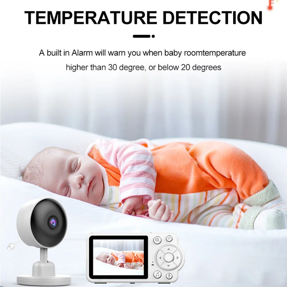 2.8 Inch Video Baby Monitor Di - đánh giá và giá Audio Music To Video