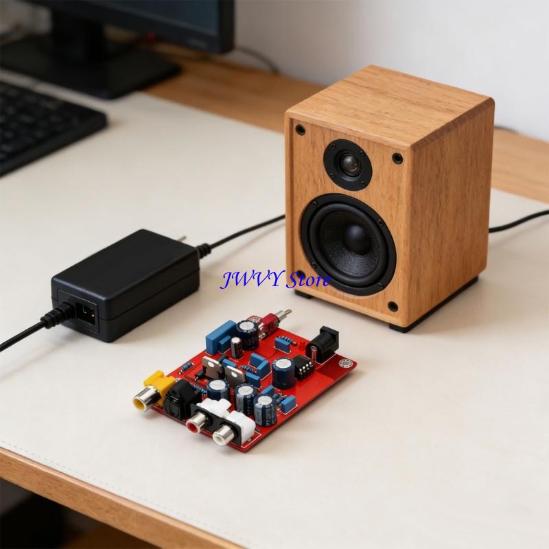 573A TDA1543 CS8412 DAC Bộ Giả - đánh giá và giá Enhance Audio Music Quality