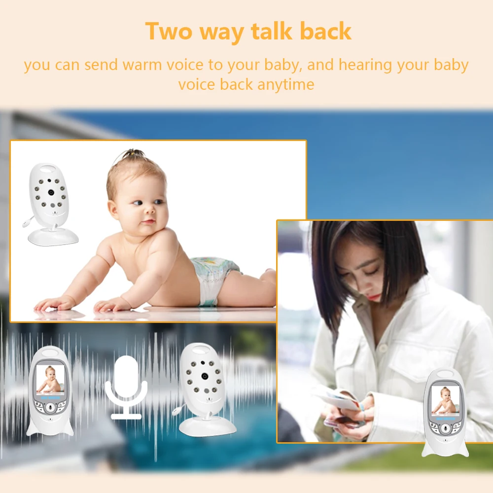 VB601 Electronic Baby Monitor  - đánh giá và giá Audio Music For Video