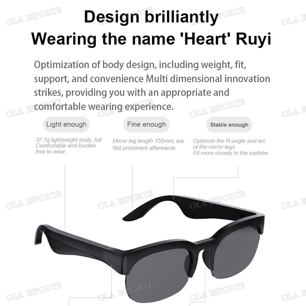 New Camera Control Smart Glass - đánh giá và giá Audio Music Voice